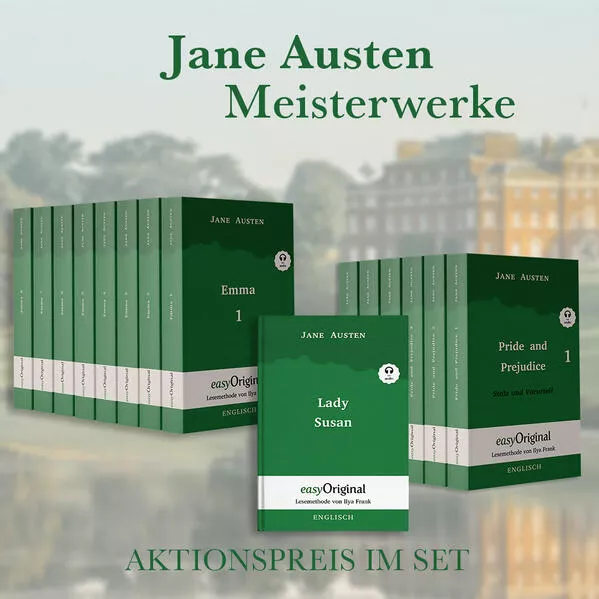 Jane Austens Meisterwerke (Bücher + Audio-Online) - Lesemethode von Ilya Frank - Zweisprachige Ausgabe Englisch-Deutsch</a>