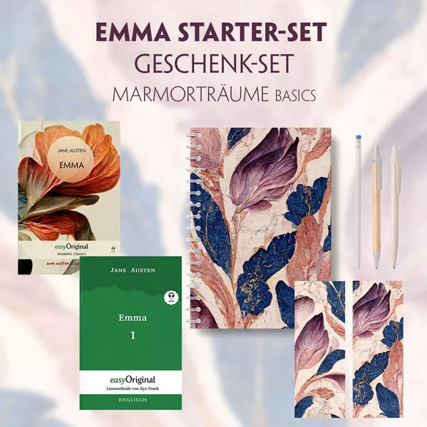 Emma Starter-Paket Geschenkset 2 Bücher (mit Audio-Online) + Marmorträume Schreibset Basics</a>