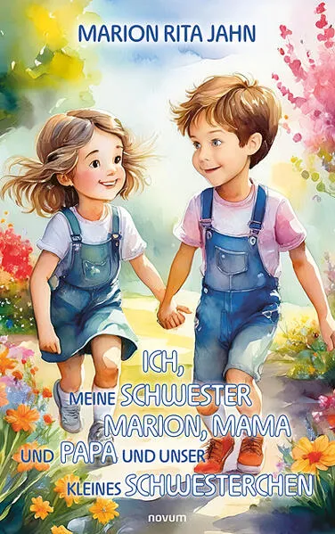 Ich, meine Schwester Marion, Mama und Papa und unser kleines Schwesterchen