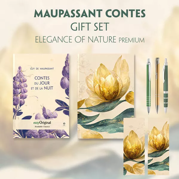 Contes du jour et de la nuit (with audio-online) Readable Classics Geschenkset + Eleganz der Natur Schreibset Premium</a>