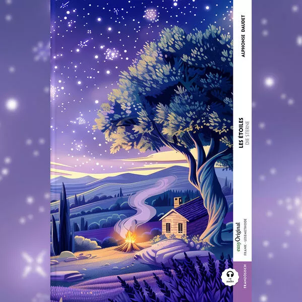Cover: Les étoiles / Die Sterne (Buch + Audio-Online) - Frank-Lesemethode - Kommentierte zweisprachige Ausgabe Französisch-Deutsch