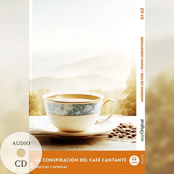 La Conspiración del Café Cantante - Spanische Krimi-Lektüre A1-A2 (+ Audio-CD)