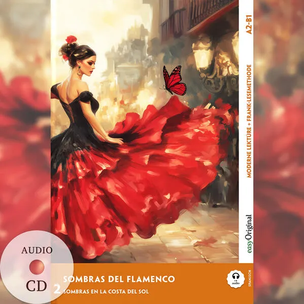 Cover: Sombras del Flamenco - Spanische Krimi-Lektüre A2-B1 (+ Audio-CD)