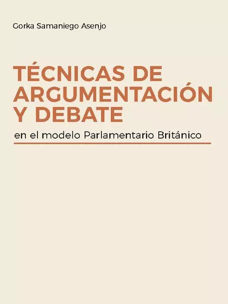 Cover: Técnicas de Argumentación y Debate