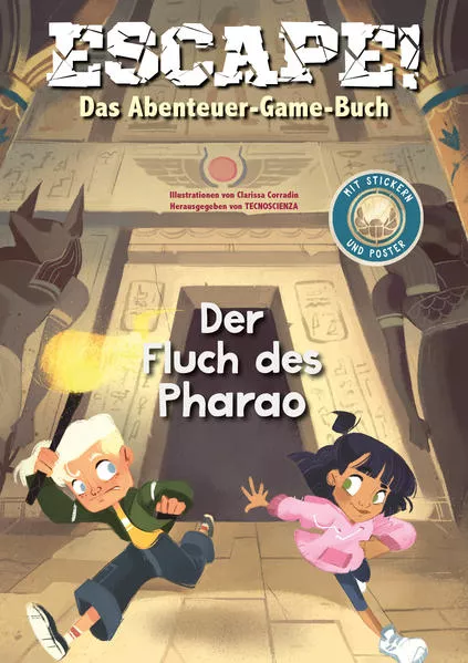 Cover: Escape! Das Abenteuer-Game-Buch: Der Fluch des Pharao