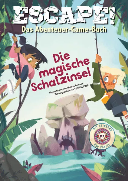 Cover: Escape! Das Abenteuer-Game-Buch: Die magische Schatzinsel