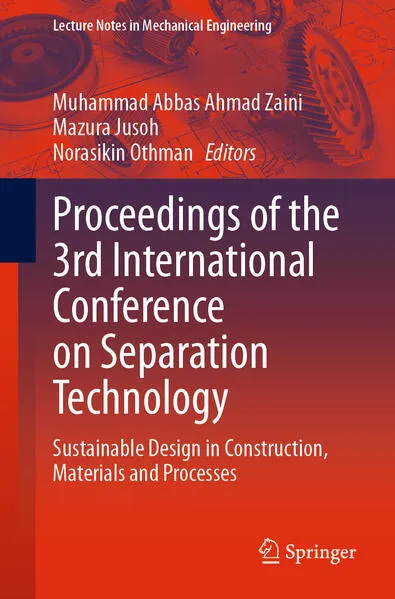 Cover: Proceedings of the 3rd International Conference on Separation Technology