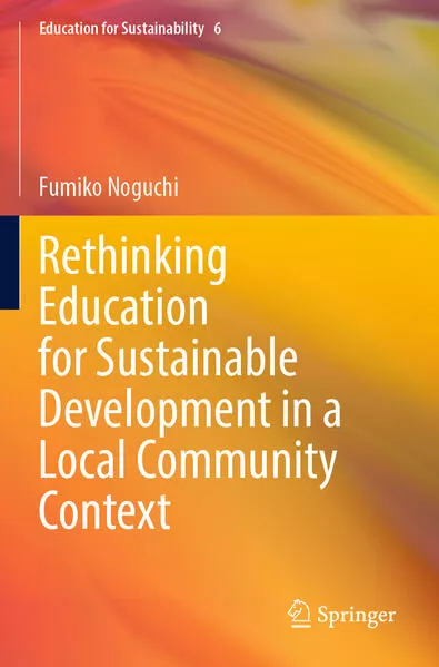 Cover: Rethinking Education for Sustainable Development in a Local Community Context