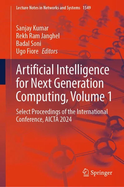Cover: Artificial Intelligence for Next Generation Computing, Volume 1