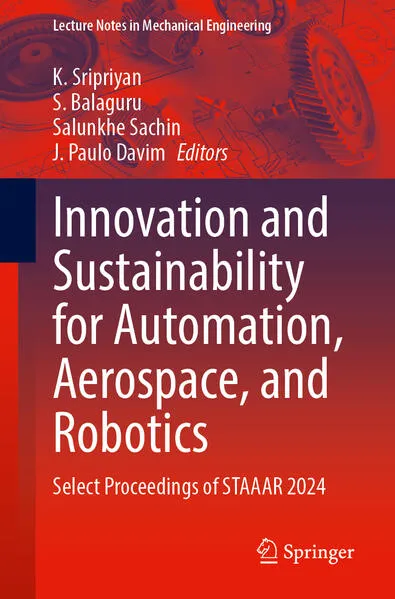 Cover: Innovation and Sustainability for Automation, Aerospace, and Robotics
