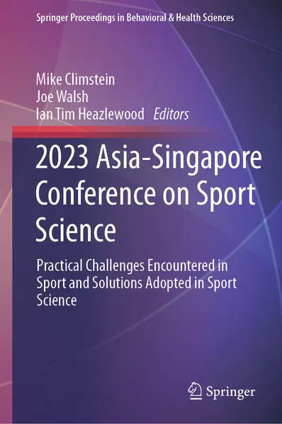 2023 Asia-Singapore Conference on Sport Science