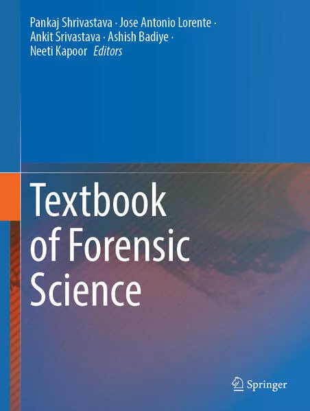 Cover: Textbook of Forensic Science
