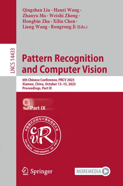 Cover: Pattern Recognition and Computer Vision