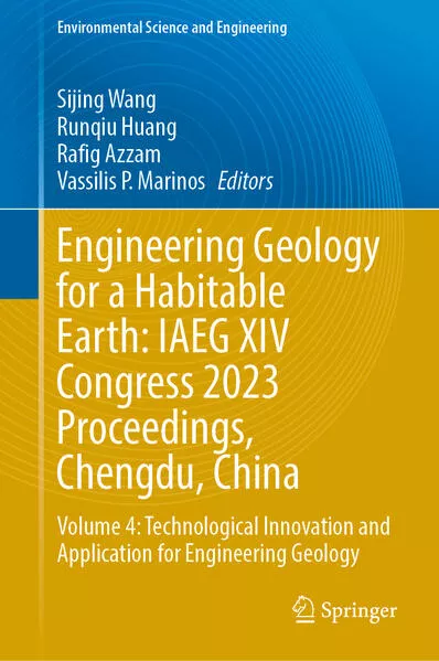 Cover: Engineering Geology for a Habitable Earth: IAEG XIV Congress 2023 Proceedings, Chengdu, China