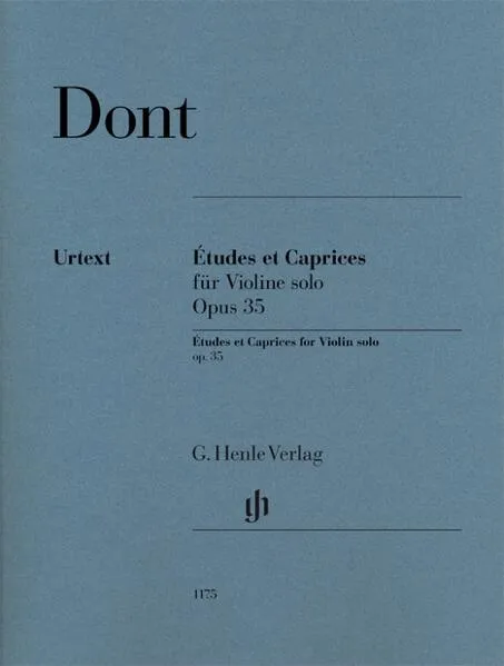 Jakob Dont - Études et Caprices für Violine solo op. 35