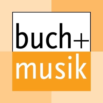 Logo: buch + musik