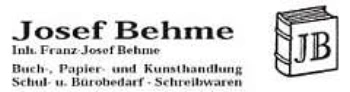 Logo: Buchhandlung Josef Behme