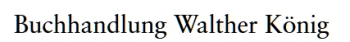 Buchhandlung Walther König im Kunstmuseum