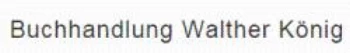 Buchhandlung Walther König