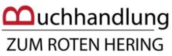 Logo: Buchhandlung "Zum Roten Hering" 