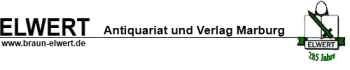 Logo: Elwert Antiquariat und Verlag