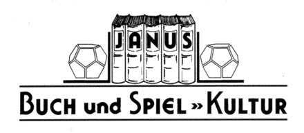 Logo: Janus Buch und Spiel Kultur