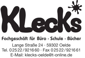 Logo: Klecks e.K.