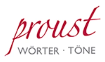 Logo: proust Wörter + Töne