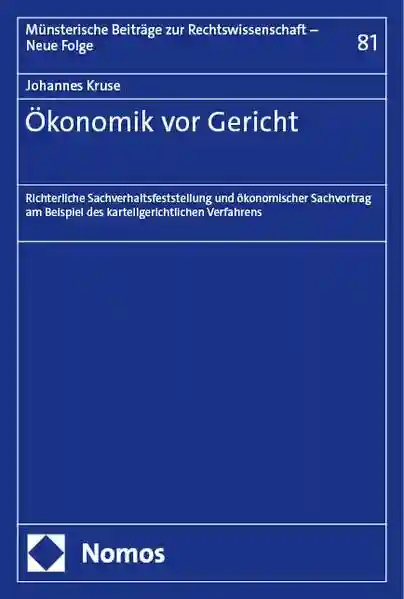 Reihe: Münsterische Beiträge zur Rechtswissenschaft – Neue Folge