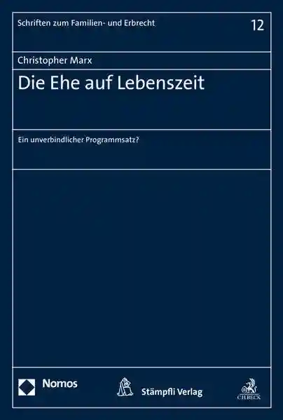 Reihe: Schriften zum Familien- und Erbrecht