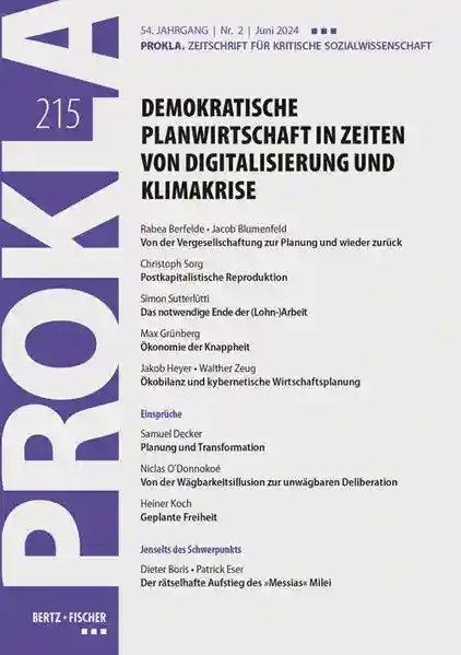 Reihe: PROKLA. Zeitschrift für kritische Sozialwissenschaft