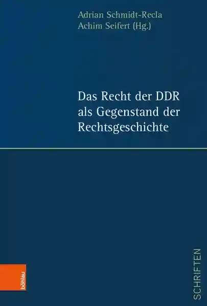 Reihe: Jenaer Schriften zum DDR Recht