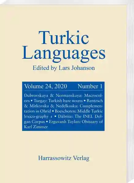 Reihe: Turkic Languages