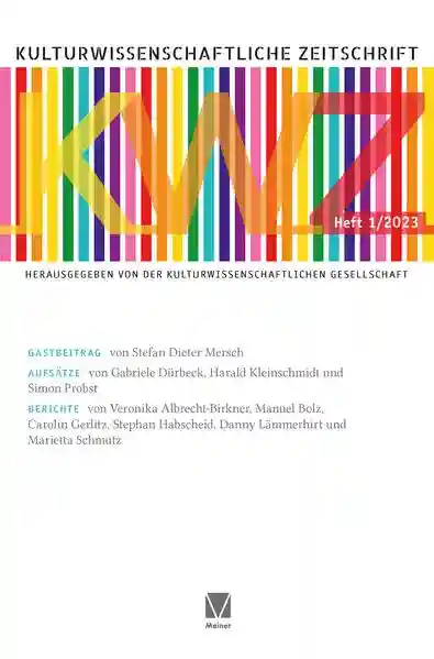 Reihe: Kulturwissenschaftliche Zeitschrift