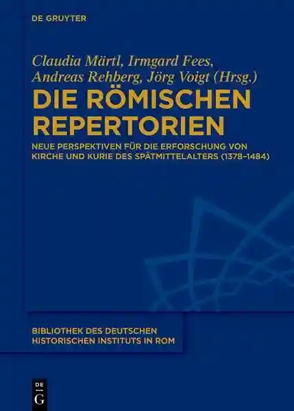 Reihe: Bibliothek des Deutschen Historischen Instituts in Rom