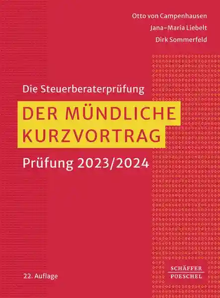 Reihe: Die Steuerberaterprüfung
